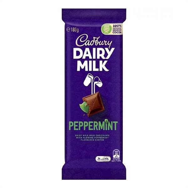 Cadbury Dairy Milk Pepper Mint Imported